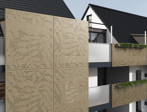 Artig Metall Geländer